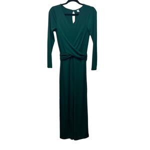 Old Navy Green Jumpsuit Womens XS Holiday Christmas Party Casual Event Evening